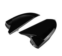 Specchiett Calotte Compatibile Con Hyundai Per Elantra 2023-2024 1 Paio Di Copri Specchietti Retrovisori Laterali Neri Lucidi Alloggiamento Per Indicatori Di Direzione In ABS