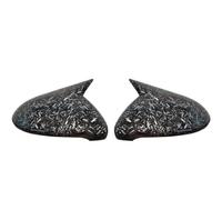 Specchietti Calotta Specchio Per VW Per Golf 7 Per MK7 Per MK7.5 Per GTI R Per GTE Per GTD 2014-2019 Calotta Specchietto Retrovisore Laterale Ricambio Copertura(Forged Grain look)