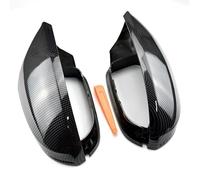 Specchietti Calotte Per A6 C7 S6 4G 2012-2018 Specchietti Retrovisori Laterali Per Auto Calotte Di Ricambio Con Clip Tappi(Carbon Look)