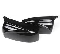 Specchietti Calotte Per BMW Per X5 E70 Per X6 E71 2008-2013 2 Pezzi Copri Specchietti Retrovisori Laterali Stile Auto Modificato In Fibra Di Carbonio Nero Lucido. Tappi(Glossy Black)