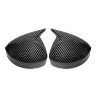 Specchietti Calotte Per Per Tiguan MK2 2017-2022 Tappi Specchietti Retrovisori 1 Paio retrovisore Copertura(Carbon Look)