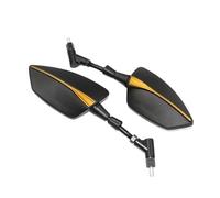 Specchietti da manubrio con supporto per moto Per SUZUKI BURGMAN AN125 AN250 AN400 AN650 AN 650 Burgman 400 650 125 200 Specchietto Retrovisore Per Moto Specchietto Retrovisore(NO LOGO-G)