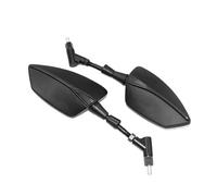 Specchietti da manubrio con supporto per moto Per SUZUKI BURGMAN AN125 AN250 AN400 AN650 AN 650 Burgman 400 650 125 200 Specchietto Retrovisore Per Moto Specchietto Retrovisore(NO LOGO-Black)