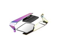 Specchietti da manubrio con supporto per moto Specchietto Retrovisore Moto Wind Wing Specchietto Retrovisore Laterale Regolabile M1000XR C400X C400GT S1000R S1000XR F900R F900XR G310R GS(Colored)