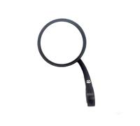 Specchietti da manubrio con supporto per moto Specchietto Retrovisore Per Manubrio Moto, Pieghevole, Con Angolo Di Inclinazione, Maniglia Di Retromarcia, Adatto Per Accessori Per Moto(Left)
