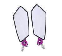 Specchietti da manubrio girevoli per moto 2 Pezzi Specchietto Retrovisore Per Moto, Scooter, Ciclomotore, 8/10 Mm, Sinistro O Destro, Specchio Retrovisore Per Angolo Cieco, Vetro, Lente Per Specchiett