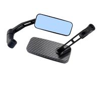 Specchietti da manubrio girevoli per moto Specchietto Retrovisore Stile Bobber Per Moto Scooter Con Specchietti Laterali Rettangolari, Con Calotta Su Misura Specchietto Retrovisore(Mirror and mask)