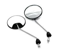 Specchietti End Bar Specchietti Retrovisori Per Specchietto Laterale Universale Per Ciclomotore Rotondo In Senso Orario 8mm Convessi A 360 Gradi Per Manubrio