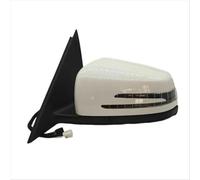 Specchietti Esterni Completi Auto Porta Laterale Alimentazione Vista Posteriore Gruppo Specchio Auto Per Benz W221 Per S-Class S300 S350 S400 S63 2006-2011 2012 2013(Left White)