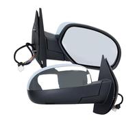 Specchietti Esterni Completi Per Chevy Per Tahoe Per GMC Per Sierra 1500 2500 3500 HD 2007 Specchietto Retrovisore Laterale Riscaldato E Pieghevole(2pc chrome)