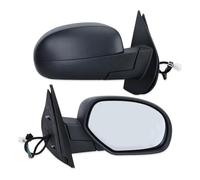 Specchietti Esterni Completi Per Chevy Per Tahoe Per GMC Per Sierra 1500 2500 3500 HD 2007 Specchietto Retrovisore Laterale Riscaldato E Pieghevole(2pc black)