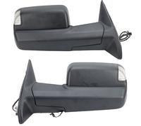 Specchietti Esterni Completi Per Dodge Per Ram 2500 2013 2014-2018 Specchietto Retrovisore Laterale Nero Con Braccio Lungo E Controllo Della Temperatura(1 pair)