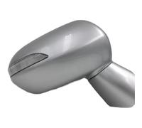 Specchietti Esterni Completi Per Fit Per Jazz Per City 2003 2004-2008 Specchietto Retrovisore Auto A 5 Fili Con Indicatore Di Direzione Senza Ripiegamento Automatico(Silver-Right Side)