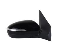 Specchietti Esterni Completi Per Hyundai I20 2016 2017 Specchietto Retrovisore Auto Lente Riscaldante Indicatori Di Direzione Pieghevole Elettrica Auto(J Black 6 pin Right)