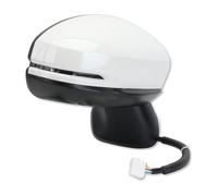 Specchietti Esterni Completi Per LA MISURA Per Il JAZZ Per MK4 2015-2019 Auto Porta Ala Lampada Manuale Pieghevole Specchietto Retrovisore Lente Montaggio(5pins white R4)