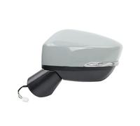 Specchietti Esterni Completi Per Mitsubishi Per Eclipse Per Cross 2018 2019 Specchietto Retrovisore Esterno Auto Con Luce Di Direzione A LED Laterale Retrovisore Esterno(BIANCO,Sinistra)