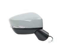 Specchietti Esterni Completi Per Mitsubishi Per Eclipse Per Cross 2018 2019 Specchietto Retrovisore Esterno Auto Con Luce Di Direzione A LED Laterale Specchietti Retrovisori(BIANCO,Giusto)