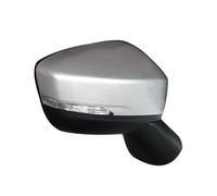 Specchietti Esterni Completi Per Mitsubishi Per Eclipse Per Cross 2018 2019 Specchietto Retrovisore Esterno Auto Con Luce Di Direzione A LED Laterale Specchietti Retrovisori(Argento,Giusto)