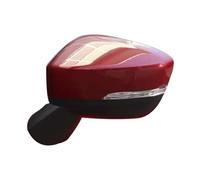 Specchietti Esterni Completi Per Mitsubishi Per Eclipse Per Cross 2018 2019 Specchietto Retrovisore Esterno Auto Con Luce Di Direzione A LED Laterale Retrovisore Esterno(Rosso,Sinistra)