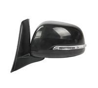 Specchietti esterni completi Per Suzuki SX4 2012 2013 Gruppo specchietto retrovisore esterno porta auto Parti per auto (Colore : Nero, Misurare : Sinistra)