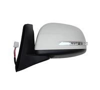 Specchietti esterni completi Per Suzuki SX4 2012 2013 Gruppo specchietto retrovisore esterno porta auto Parti per auto (Colore : Bianco, Misurare : Sinistra)