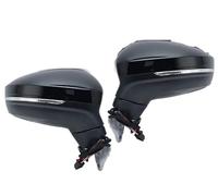 Specchietti Esterni Completi Per VW Per Tiguan 2018-2023 Specchietto Retrovisore Laterale Doppio Attacco Luce Angolo Cieco A 8 Pin Retrovisore(1 paio)