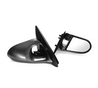 Specchietti Esterni Completi Specchietti Retrovisori Per Portiera Per Auto Per Civic EG 2 Porte 1992 1993 1994 1995 Specchietto Retrovisore Regolabile Manualmente Nero(Aspetto in fibra di carbonio)