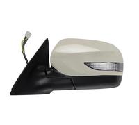 Specchietti Esterni Completi Specchietto Retrovisore Esterno Auto Per Subaru Per Forester 2011-2012 Indicatori Direzione A LED Riscaldati Pieghevoli 9 Pin Specchietti Retrovisori(Beige,Sinistra)