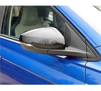 Specchietti Esterni Completi Specchietto Retrovisore Laterale Gruppo Luci Direzione Per VW Per Polo Plus 2019-2023 Pieghevole Manuale 6 PIN Specchietto Retrovisore Esterno(Nero,Giusto)