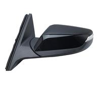 Specchietti Esterni Completi Specchietto Retrovisore Laterale Per Portiera A 12 Pin Per Chevy Per Malibu 2016-2022 Versione USA Vernice Nera Accessori Auto Specchietto Retrovisore Esterno(Sinistra)