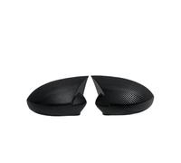 specchietti esterni cover Per Fait 500 500C Per Abarth 2007-2023 2X Copertura Laterale Auto Tappi Retrovisori Adesivo Tappo Retrovisore Custodia Guscio Alloggiamento Specchio Auto(Carbon Look)