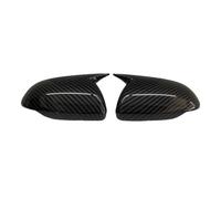 specchietti esterni cover Per Kia Per Rio 5 2018-2023 Auto Retrovisore Laterale Copertura Dello Specchio Ala Cap Porta Esterna Borsette Trim Copertura retrovisore(Without lamp Carbon)