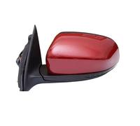 Specchietti esterni Per Jeep Per Cherokee KL 2014 2015 2016 2017 2018 Specchietto Retrovisore Nero Con Luce 12 Pin Specchietto Laterale Montato Sulla Portiera Bekuyu(Red,Sinistra)