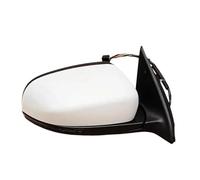 Specchietti esterni Per Jeep Per Cherokee KL 2014 2015 2016 2017 2018 Specchietto Retrovisore Nero Con Luce 12 Pin Specchietto Laterale Montato Sulla Portiera Bekuyu(Bianca,lato destro)