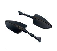 Specchietti girevoli per moto Adatto Per SHIVER/GT 750 900 Moto Specchietto Retrovisore Laterale Regolabile Specchietto Retrovisore Angolo Cieco Piccolo Specchio Rotondo(NOL-Black)
