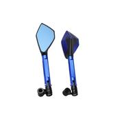 Specchietti girevoli per moto Specchietto Retrovisore Per Manubrio Moto Adatto Per CRF250L CRF300L/RALLY CRF190L CRF1100L 2022 Specchietto Retrovisore Indicatore Di Direzione(Blue)