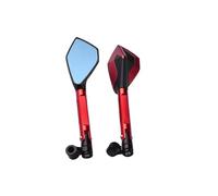Specchietti girevoli per moto Specchietto Retrovisore Per Manubrio Moto Adatto Per CRF250L CRF300L/RALLY CRF190L CRF1100L 2022 Specchietto Retrovisore Indicatore Di Direzione(Red)