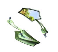 Specchietti girevoli per moto Specchietto retrovisore per moto con rotazione a 360 gradi, 2 pezzi/set, specchietto retrovisore per moto e scooter, accessori per specchietti laterali da 8/10 mm(6)