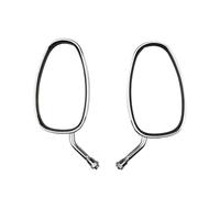 Specchietti Laterali 1 Paio Di Specchietti Retrovisori PER Moto Argento PER Vmax PER Virago 535 PER V-Star 650 1100 1300 PER Warrior PER Royal Star Specchietto Retrovisore
