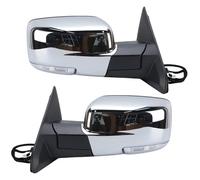 Specchietti Laterali Completi Per Dodge Per Ram 1500 2500 3500 2013-2018 Gruppo Specchietto Retrovisore Lampade Pieghevoli Elettriche Riscaldate(1 pair1)