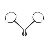 Specchietti Laterali Coppia Specchietti Retrovisori Moto E Scooter Neri M8 M10 Rotondi Ovali Convessi Specchietto(M8)