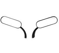 Specchietti Laterali Manubrio Per Vulcan 88 500 750 800 900 1500 1600 1700 2000 Specchietti Retrovisori Laterali Per Moto Parti Di Montaggio Specchi Retrovisori Sinistra Destra(Black)