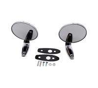 Specchietti laterali per moto Specchietti retrovisori esterni cromati 2 pezzi 2802834 2802710 3685955 adatti for Dodge dal 1966 al 1975 for Plymouth Specchietti Moto Manubrio