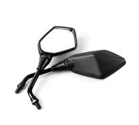 Specchietti Laterali Posteriori Per Moto Universali 8/10MM Laterali Per Benelli Per TRK Per 502X Per TRK 125 251 Per TNT25 125 135 Specchietto terminale manubrio(Nero)