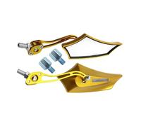 Specchietti Laterali Retrovisori Pedale specchietto retrovisore moto CNC Specchio universale per moto Accessori specchietto retrovisore lato destro e sinistro