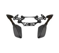 Specchietti Laterali Retrovisori Specchietti Laterali Con Supporto Modificato Per Moto Per XMAX X-max 250 300 Supporto Anteriore In Alluminio CNC Supporto Per Telefono Piastra
