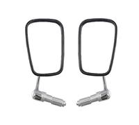 Specchietti Laterali Retrovisori Specchietti Retrovisori Laterali Per Manubrio Da 7/8 "22mm In Alluminio Cromato Per Moto, Scooter Universale Cafe Racer