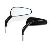 Specchietti laterali Specchietti Retrovisori Laterali Da 8 Mm Per Manubrio Moto Per Harley 1200 Per Custom XL1200C 2019(Black)