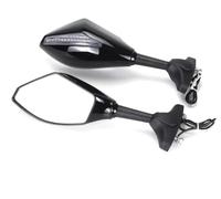 Specchietti laterali Specchietti Retrovisori Racing Con Indicatori Di Direzione A Per Ducati Tutti I Modelli Con Montati Sulla Carenatura Specchietto Retrovisore(Black-Clear)