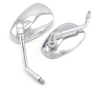 Specchietti Laterali Specchietti Retrovisori Universali Cromati Da 10 Mm Per Moto E Scooter Specchietti Laterali Per Moto Da Corsa Specchietto Retrovisore